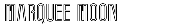 Marquee Moon font preview